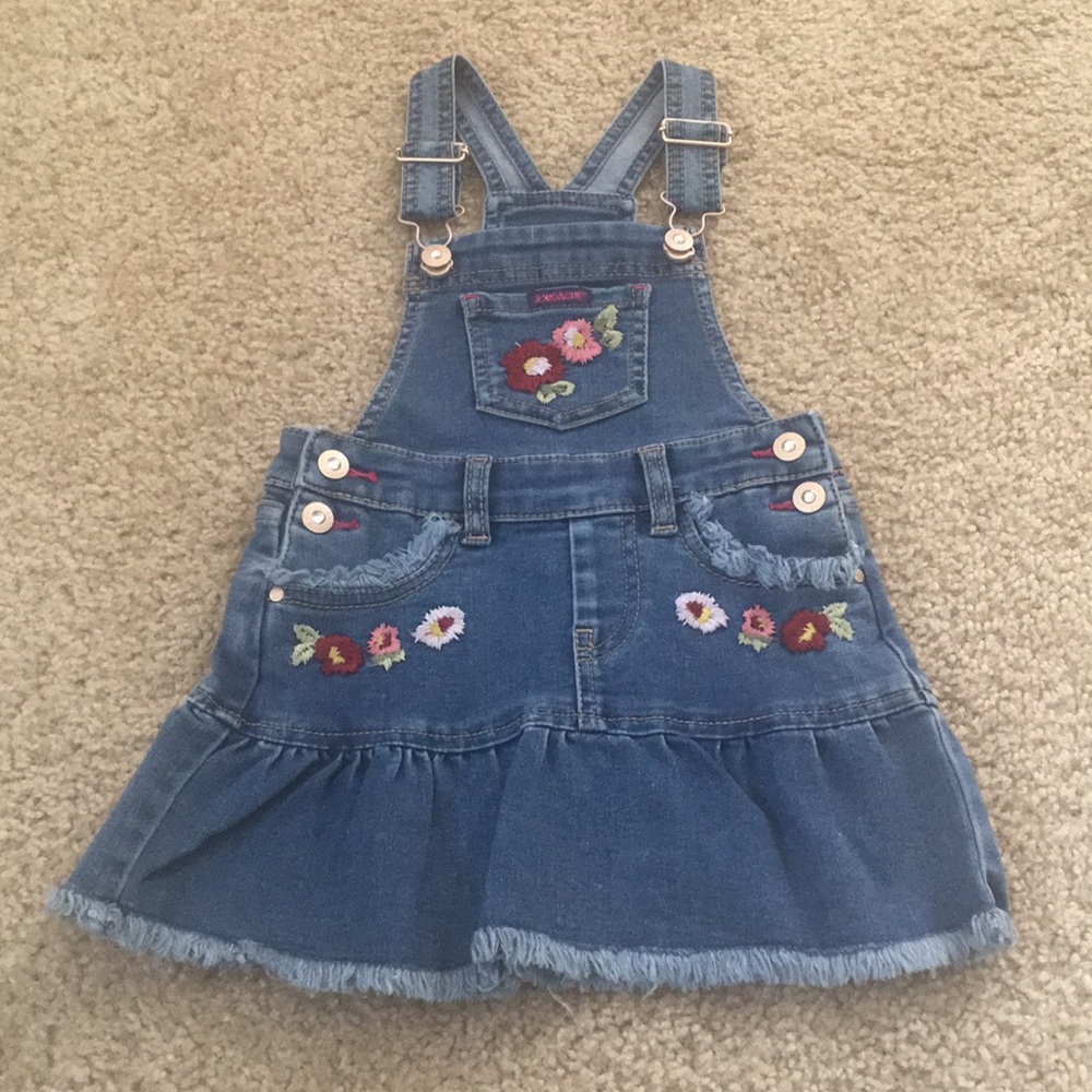 Girl’s Jordache Denim Skirtall/Jumper/Dress 2T